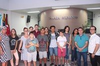 Vereadores Mirins de Imbituba participam da primeira sessão plenária de 2019 e elegem nova Mesa Diretora
