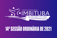 Pauta da 14ª Sessão Ordinária